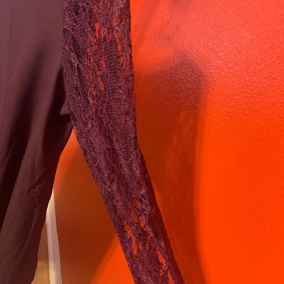 Longsleeve purple dress - Picture 4 of 6